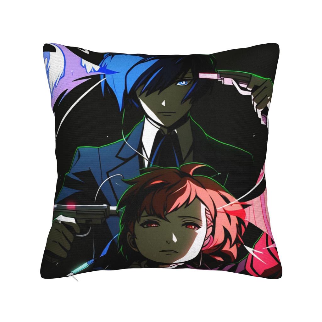 Pillow Cover Atlus P-Personas 2 Fanart Cute Funny Pillow Case For Living Room Bed Chair Pillowcases