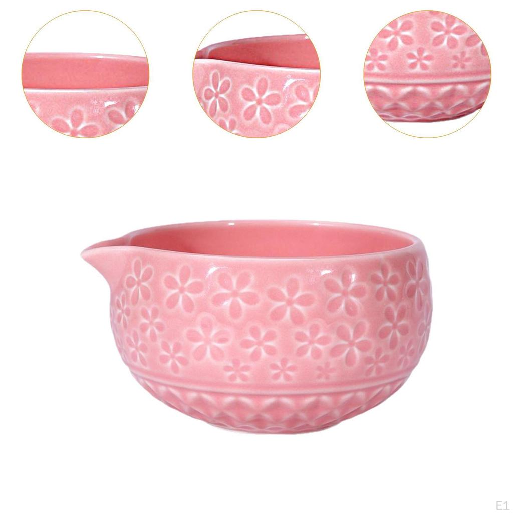 Keramik Matcha Schale ,Handgefertigt ,Teezeremonie zum Aufschlagen Traditioneller Porzellan Tee