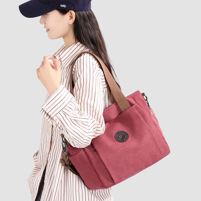 Handbag Women's Nylon Shoulder Bag Travel Mother Bag