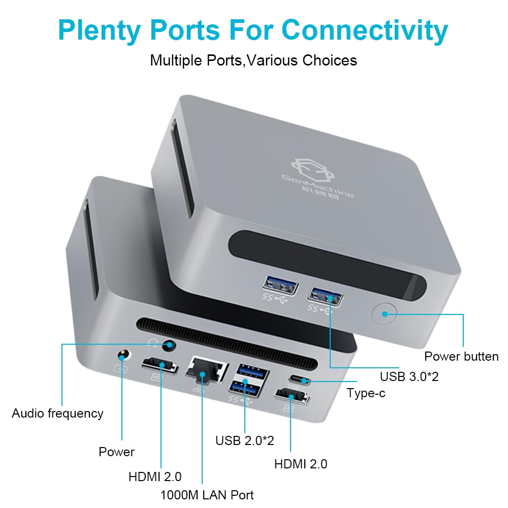 SZBOX Mini Windows 11 AMD Ryzen 7 5800H To 64GB 1TB PCIE 3200MHz Super HD Game 4 2 HDMI Triple Display 2000MHz WiFi BT RJ45 LAN Mini Computer PC, Pro,