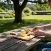 Natural Bamboo Cutting And Serving Board 30×20×1.5 Cm