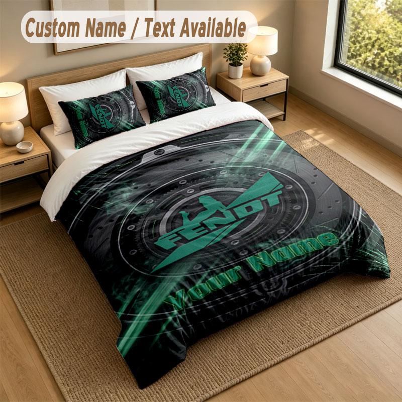 Set Biancheria da Letto 1 Copripiumino 2 Federe Stampa Fendt Morbido Tessuto per Letto Decorazione Camera da Letto