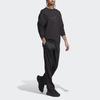 Adidas Originals Loose Jacquard Knit Wide Leg Track Pants Men Bottoms Black HZ4157