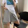 Women's High-Waisted A-line Casual Sports Shorts - Petite, Loose-Fit, Trendy Summer Style