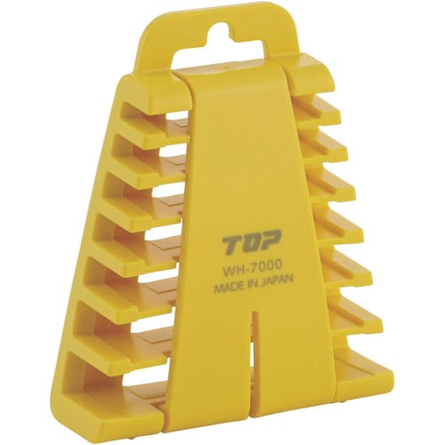 

TOP Industrial (TOP) Wrench Holder, Yellow, Holds 7 Spanner Wrenches, WH-7000Y