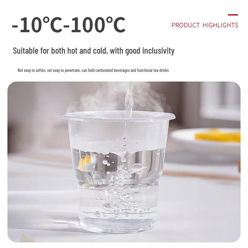 Fresh Life Disposable Transparent Cups