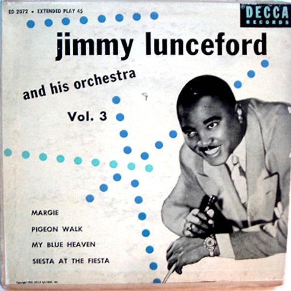

7inch Record JIMMIE LUNCEFORD & HIS ORCHESTRA - Vol. 3 ED2072 DECCA 1953 US Jazz Used