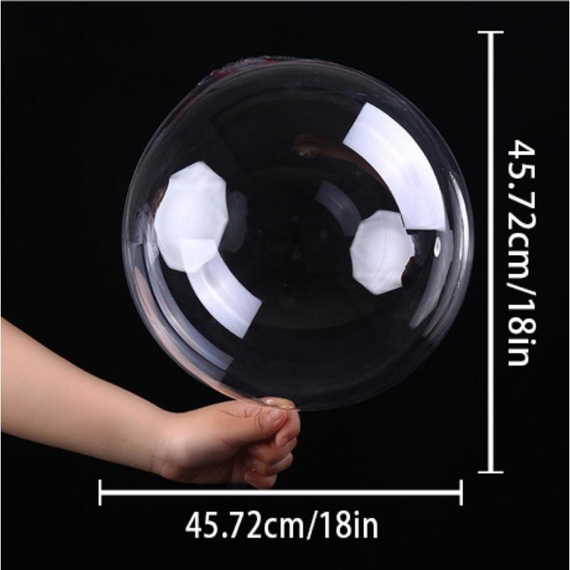 8 18-inch bouncy balls, which can decorate your party very well and are suitable for birthday parties, theme parties, etc