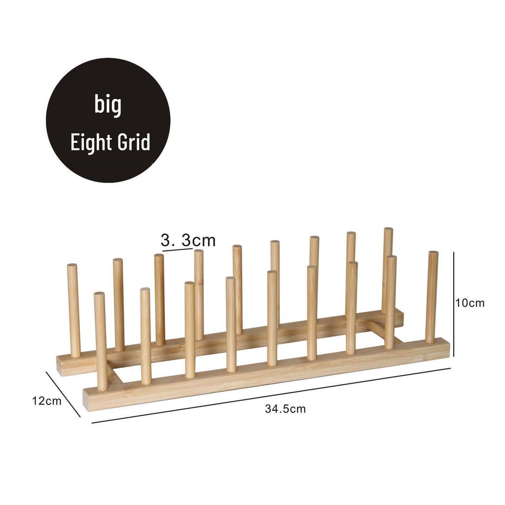 Mehrzweck-Holzregal für Schüsseln, Geschirr, Teegebäck, CDs, Seidengarn, Tassen, Mikrofone und Ping An Kou Farbtafel.