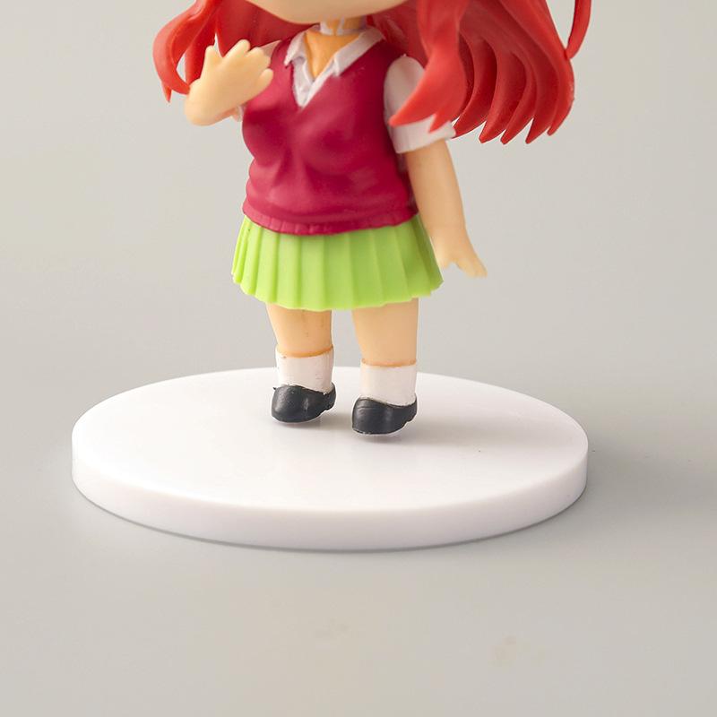 5pcs/Set Q Version Japanese Anime The Quintessential Quintuplets Action Figure PVC Material Model Dolls Toy Collect Ornaments Do