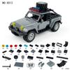 MOC Creative Series Wilderness Hunter Truck Building Block Toys
