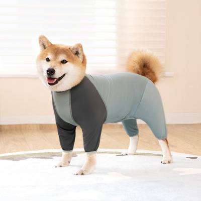 Snabbtorkande Hundkylande Jumpsuit Andningsbara Fyrbenta Hundkläder Vår Sommar