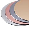 1pcs Round Gaming Mouse Pad Aluminum Alloy Metal Mouse Pad