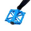 3 Bright Colors 1 Pair Durable Aluminium Pedals Anti Skid Flat Platform MTB Bicycle Pedal