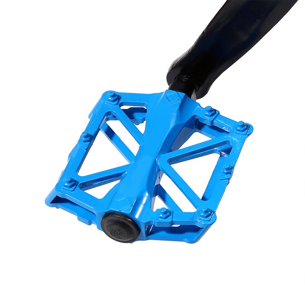 3 Bright Colors 1 Pair Durable Aluminium Pedals Anti Skid Flat Platform MTB Bicycle Pedal