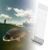 Alloy Copper Straight Needle Hook Rig Barbed Carp Fishing Hooks  Bait Fishing