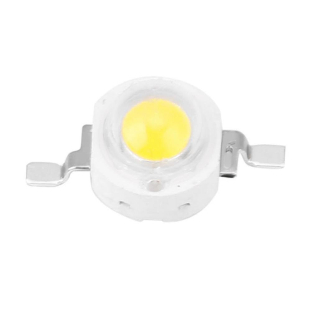 

100pcs 1W High Power LED Beads 350mA 100-110lm SMD LED Chips Aluminum Base 3.2V-3.4V LED Light Emitting Diodes білий