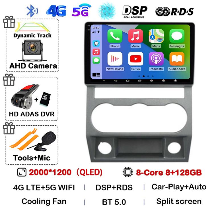 Android 14 Auto Carplay WIFI Car Radio For GAZ Gazelle Next 2013 - 2021 Multimedia Video Player GPS Stereo Navigation 360 Camera