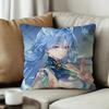 Game Anime Wuthering Waves Pillow Gift Home Office Decoration Bedroom Sofa Car Cushion Cover case x