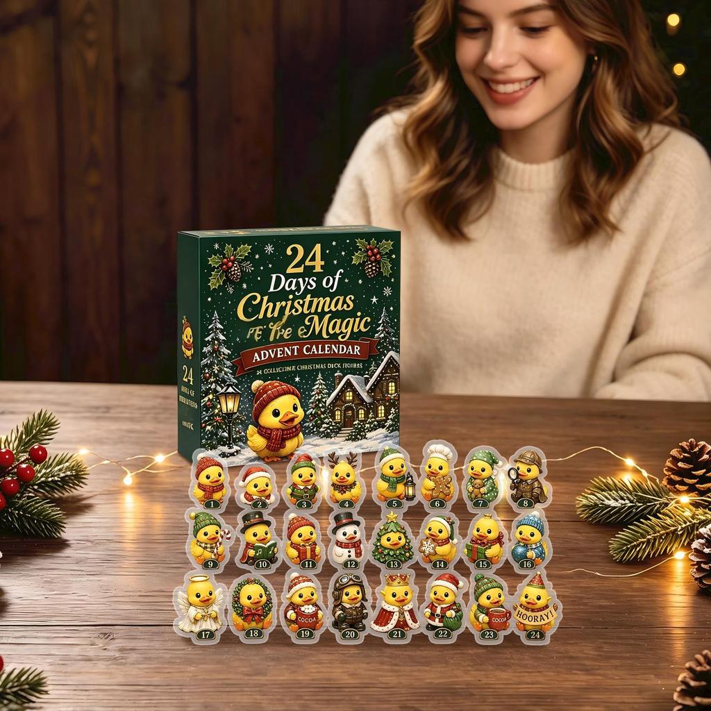Weihnachts-Adventskalender - Feiertags-Countdown-Kalender für Kinder