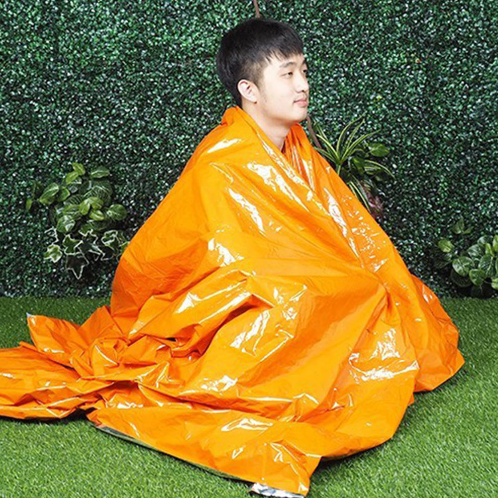 First-Aid Survival Outdoor Camping Emergency Mat Thermal Insulation Blanket Tent