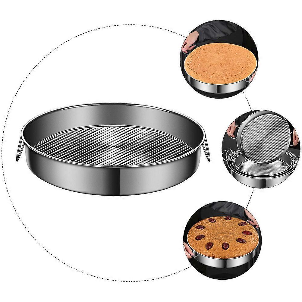 Kitchen Steamer Basket Silver Pot Steamer Tray for Food Steaming 3Pcs
