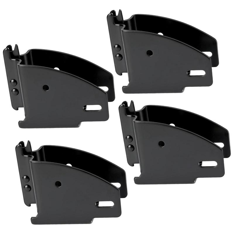 Track Wood Beam End Socket Heavy Duty Metal Tie Down Bracket for Cargo Truck Warehouse Storage