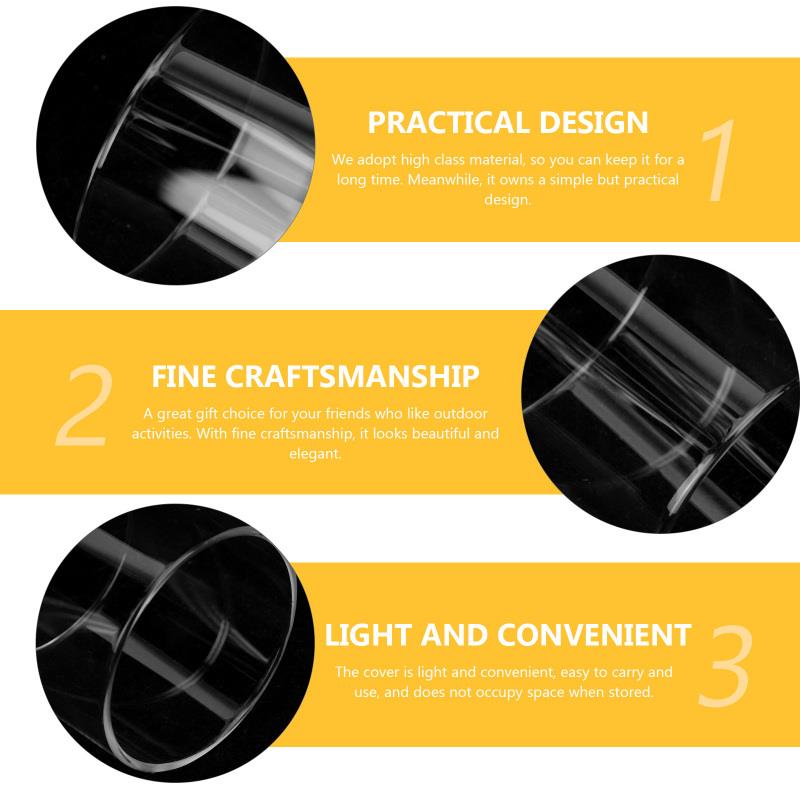 High Quality Glass Lamp Shade Outdoor Gas Lantern Protector Propane Cover Shell Clear Accessories Car Lights Beautiful Design