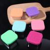 6pcs 304 Stainless Steel Salad Dressing Cup Square Seasoning Container Jam Cup Sauce Cup  School