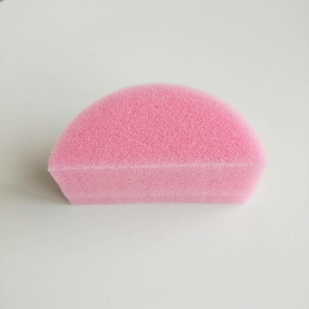 Wholesale Halloween Makeup Beauty Custom Shape Square Face Painting Black Yellow Facial Sponge