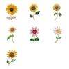 Versatile Sunflower Alloy Pin Multipurpose Decoration For Clothing Handbags Special Occasions Sturdy Wear