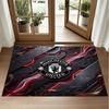 Manchester United Design Kristall Samt Teppich Weiche Dekorative Matte für Schlafzimmer Eingang