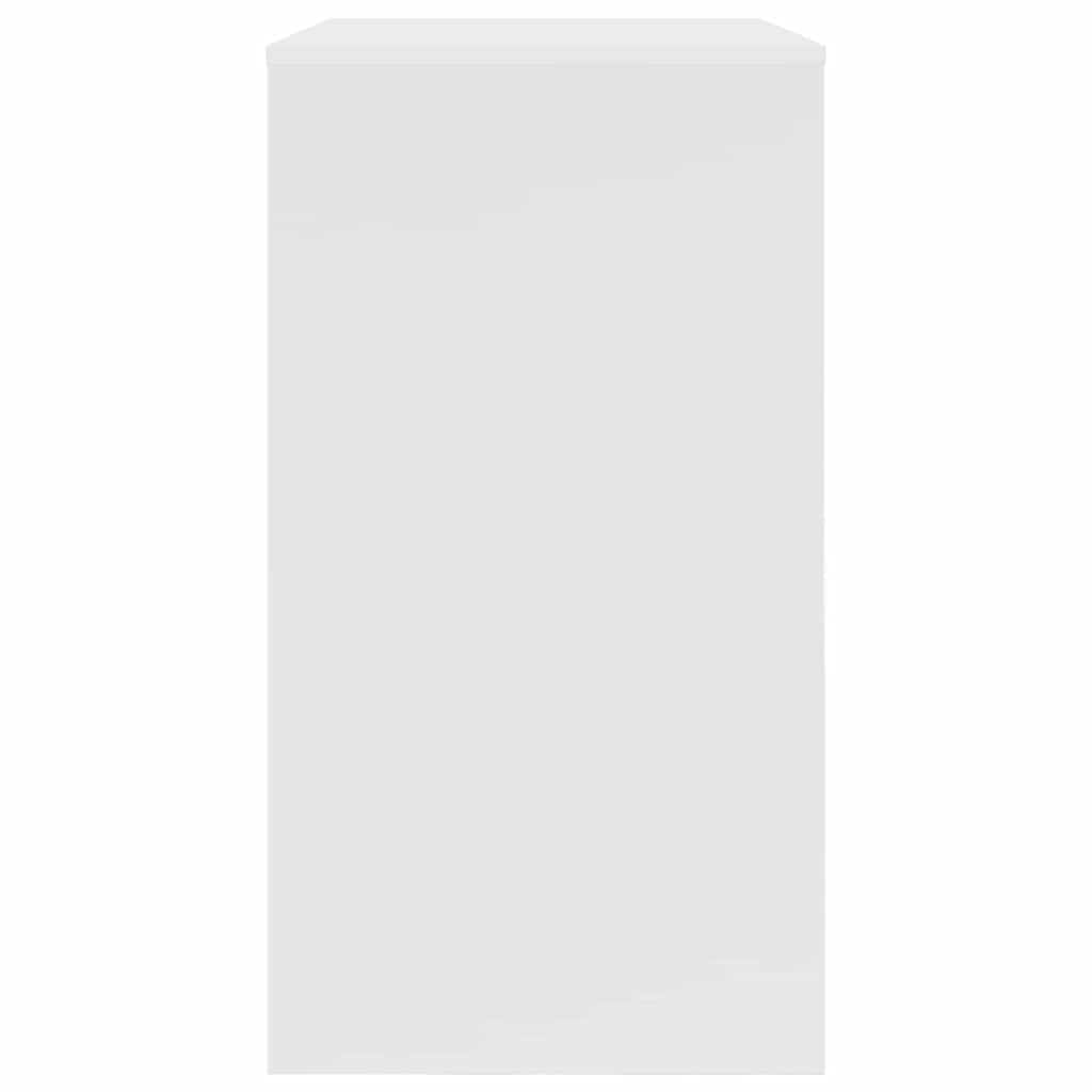 Scrivania Bianca con Contenitore 77,5 x 43 x 79 cm Truciolato