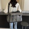 Men and Women's Fashionable Expandable Shoe Bin Handbag Travel Bag Dry Wet Separation Fitness Yoga Bag Can Be Used To Pull Rod