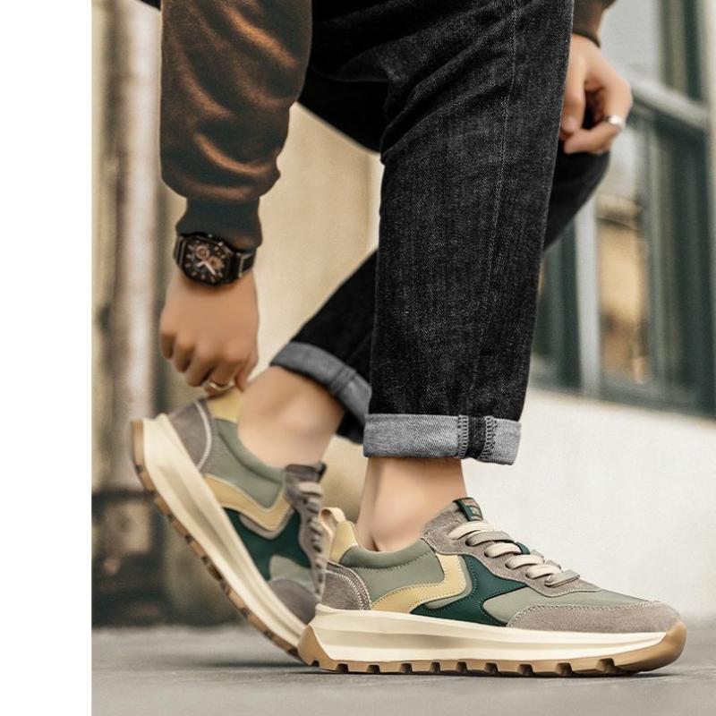 Herrenschuhe Sneakers Herrentennis Luxusschuhe Herren Casual Trainer Race Atmungsaktive modische Halbschuhe Laufschuhe für Männer