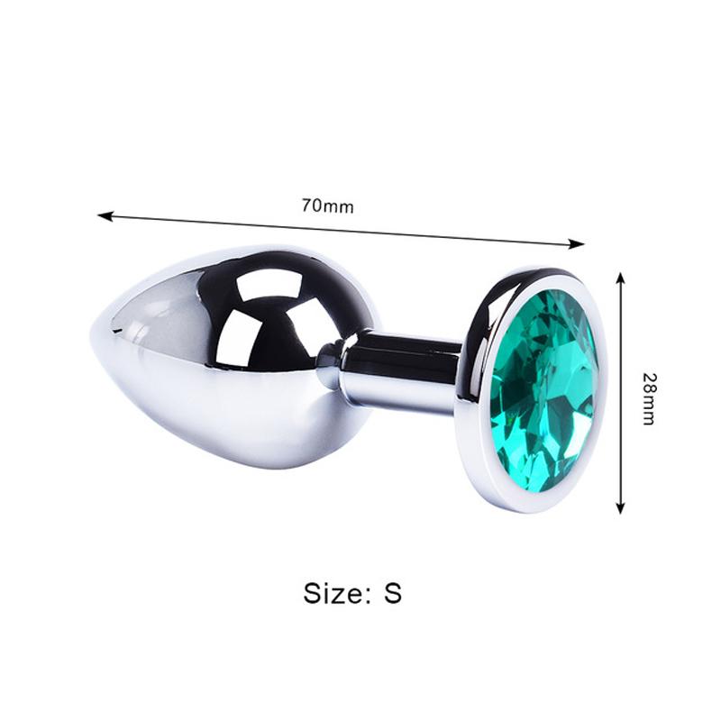 Sex Vibrator Metal Anal Toys For Women Adult Sex Products Men Butt Plug Stainles Steel Anal Plug Sex-toy Anal DildoToys 7