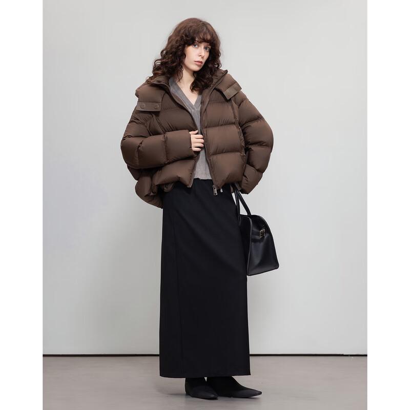 Demana Women's Cloud Puff Hooded 90% Duck Down Puffer Jacket