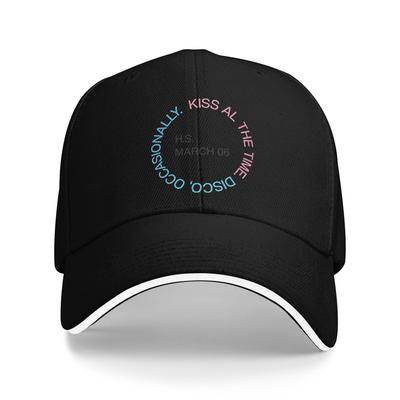 HHarrys Kiss All The Time SStyles Sun Baseball Cap Spring Men Adult  Print Hip Hop Hats  Retro Hiking Fishing Baseball Caps