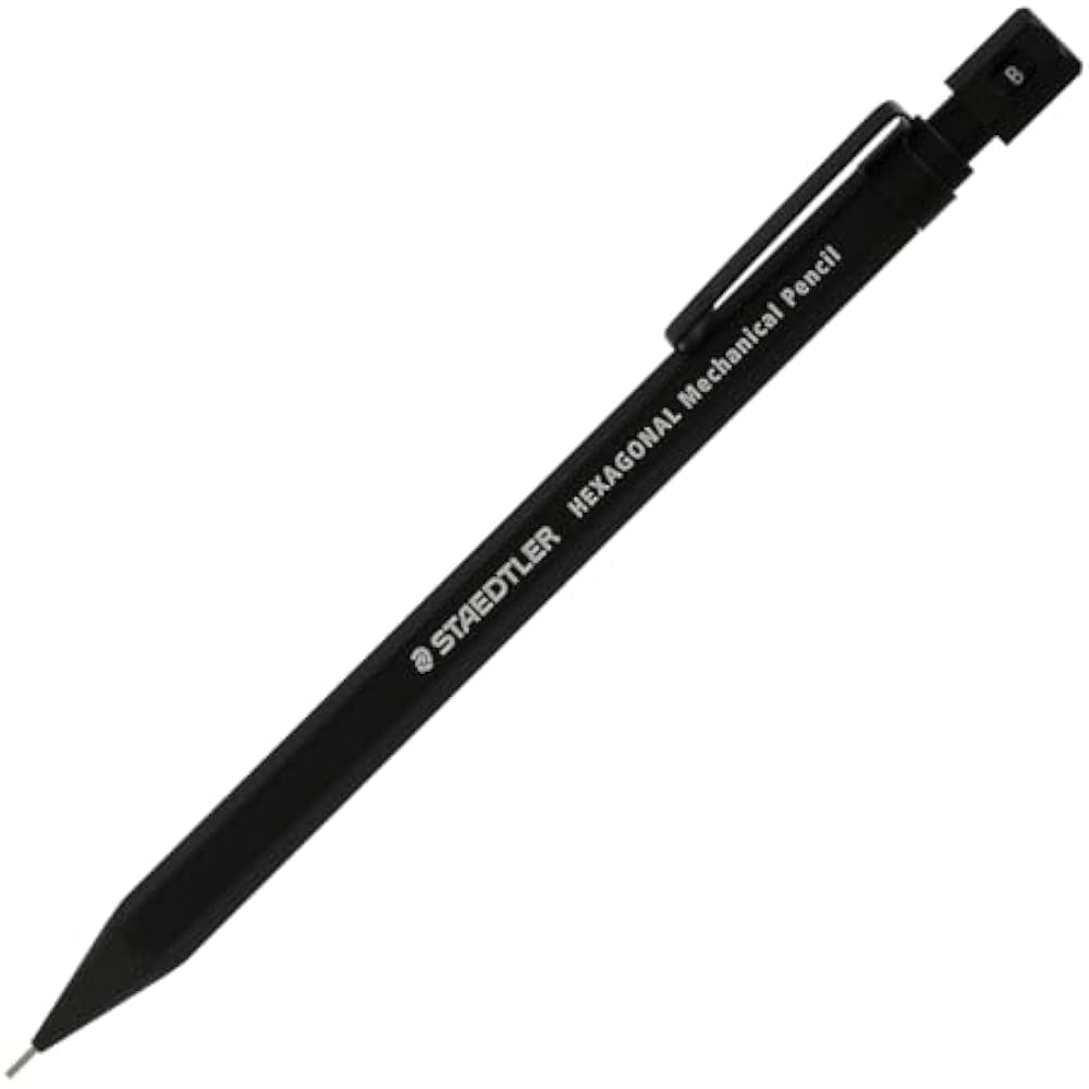 STAEDTLER (STAEDTLER) Hexagonal Mechanical Pencil 0.5mm [Clean Black] 925 77-05B