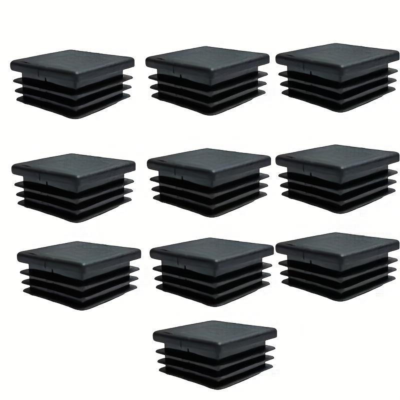 10 шт. Заглушка для квадратной трубы, Пластиковые заглушки для концов труб, Прочные заглушки для отверстий в трубах, Защита от царапин, Индивидуальные пластиковые заглушки