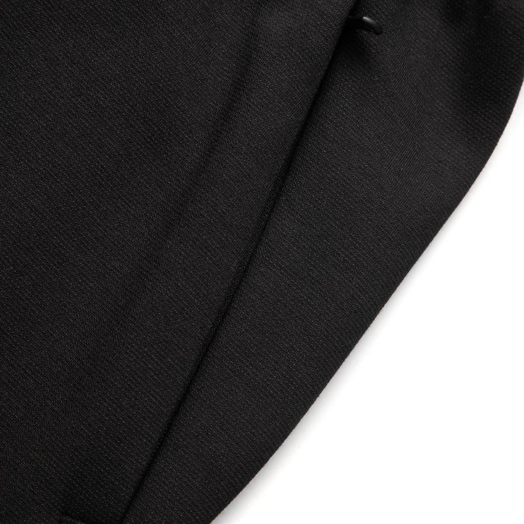 Li-Ning Comfortable Simple Versatile Mid-Rise Tapered Knit Sports Pants Men Bottoms Black AKLV331-5