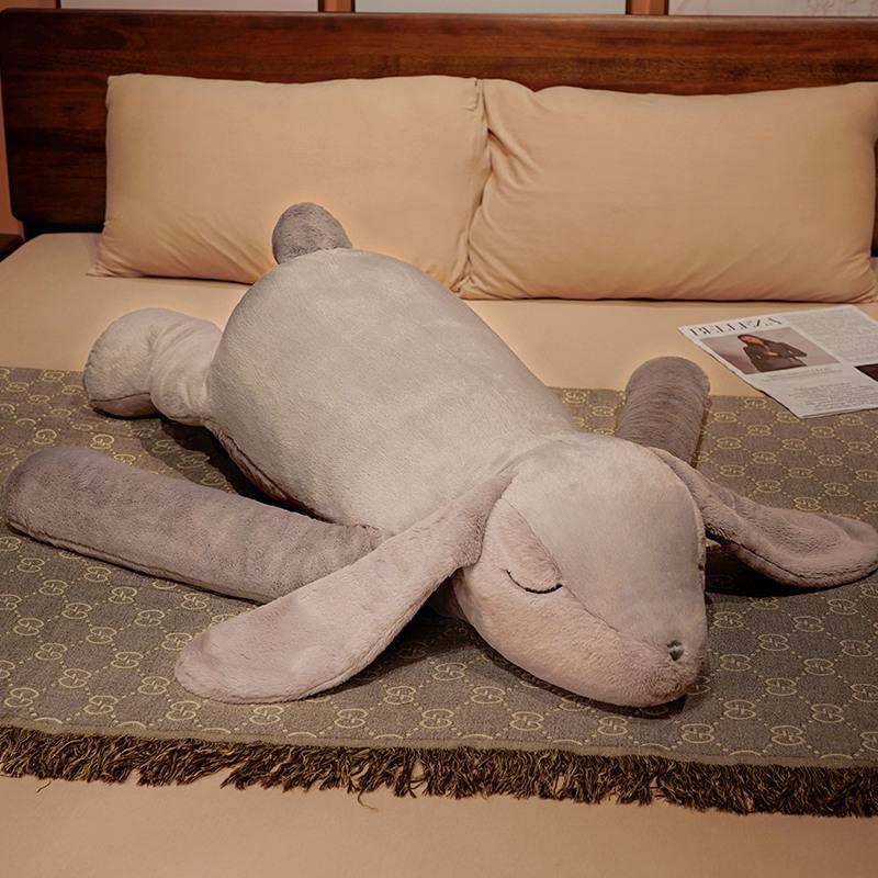 Adorabile Animale Gigante 90cm 120cm Morbido Cartone Animato Coniglio dalle Grandi Orecchie Peluche Coniglio Cuscino Riempito Regalo per Bambina