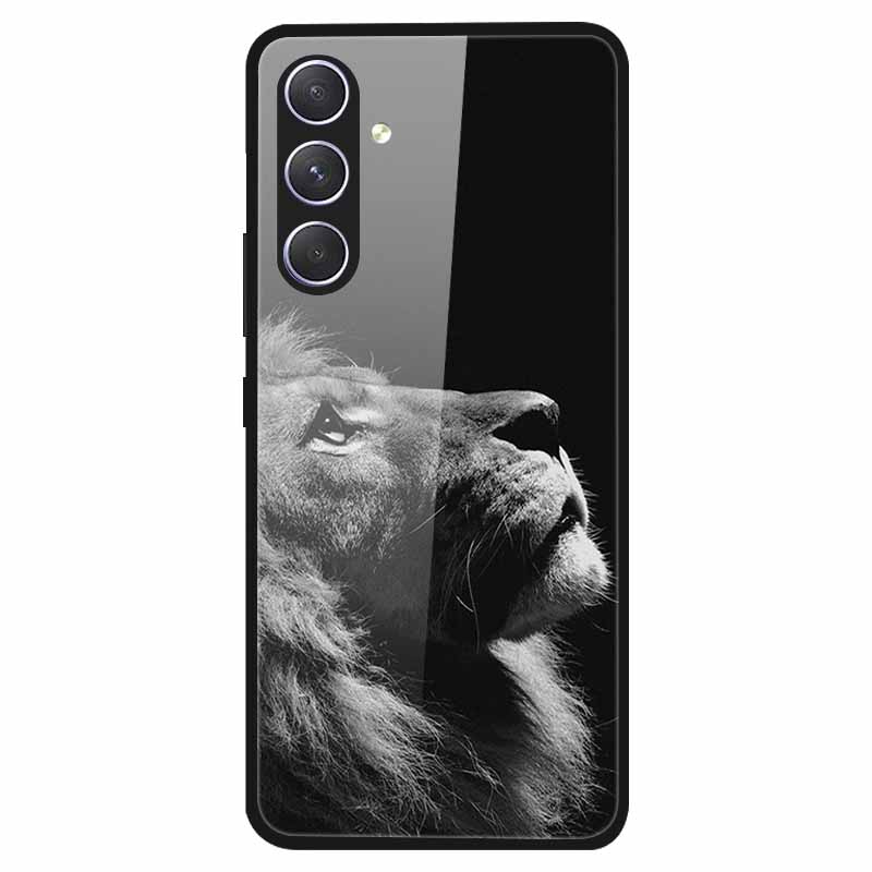 Tempered Glass Case For Samsung Galaxy A34 / A54 5G Cover Hard Shockproof Cases for Samsung A54 Funda Coque for GalaxyA54 case