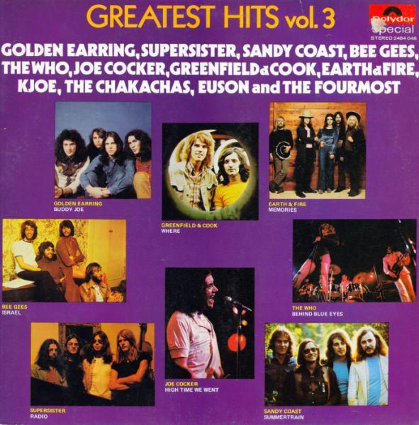 

LP Record VARIOUS Greatest Hits Vol. 3 2484048 Polydor 1972 Netherland Rock Used
