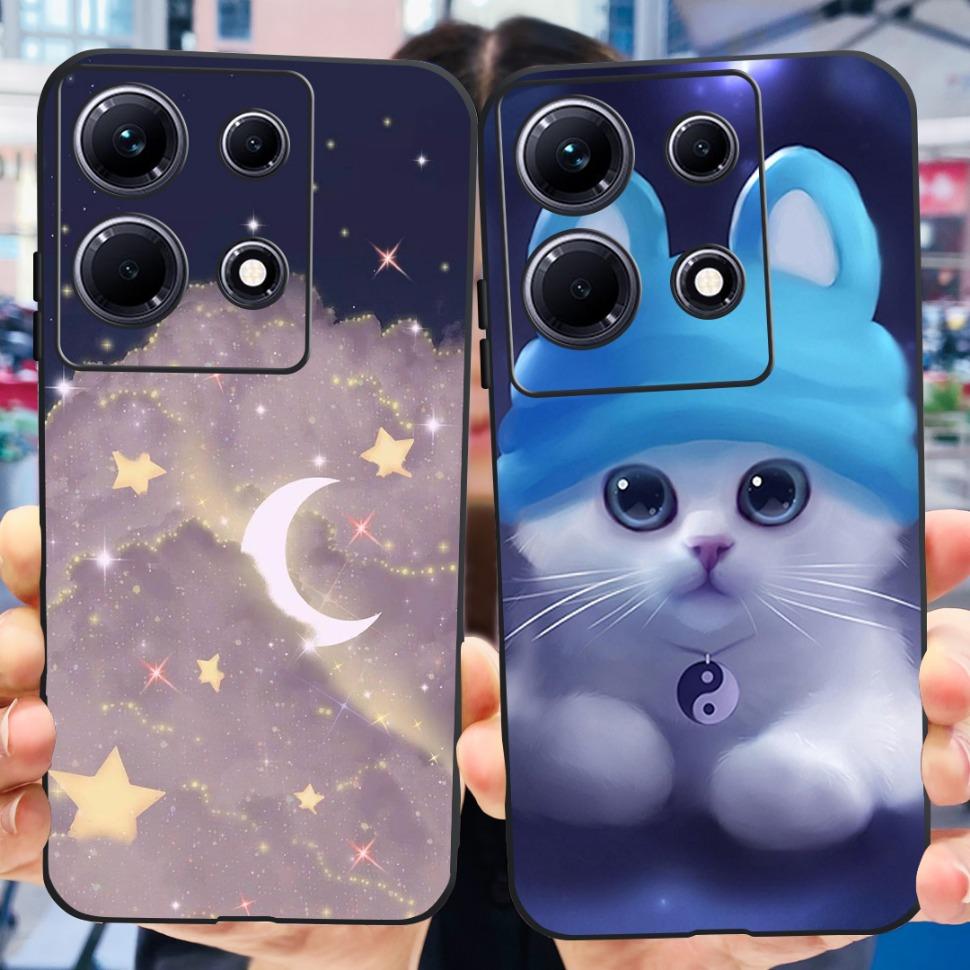 For Infinix Note 30 Pro Case Stylish Painted Cover Soft Silicone Phone Cases For Infinix Note30 Note 30 Pro X6833B X6716B Bumper