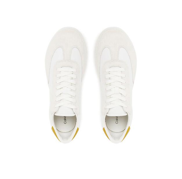 Мужские кроссовки Calvin Klein Low top lace up cv mix hm0hm01724 белые