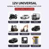EU/US Plug Multiple Protection Universal Digital LCD Display Battery Maintenance 12V 6A Start-Stop Car Battery Charger For Car SUV Motorcycle Truck