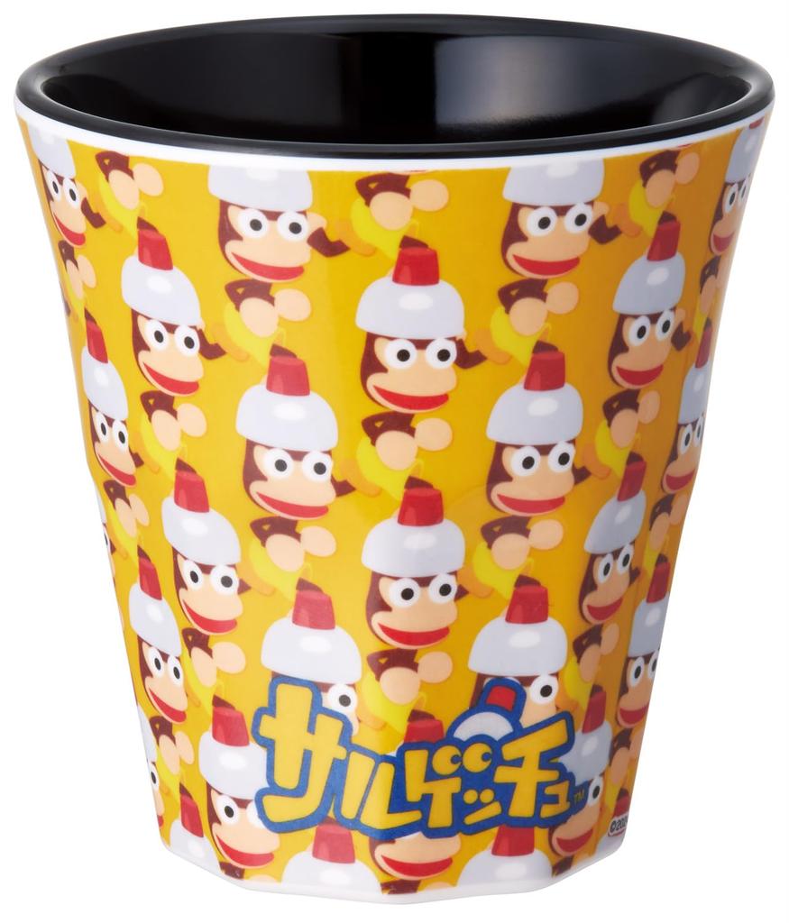 Skater Tumbler, 270ml, Melamine, Kids-Friendly, Shatterproof, Compatible with PlayStation Sarugetchu MTB2