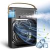 High-powered Small Fan With Cooling Mist Spray For Students And Workspaces