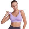 Mesh Openwork Breathable Sports Bra Plus Size Yoga Running Bra